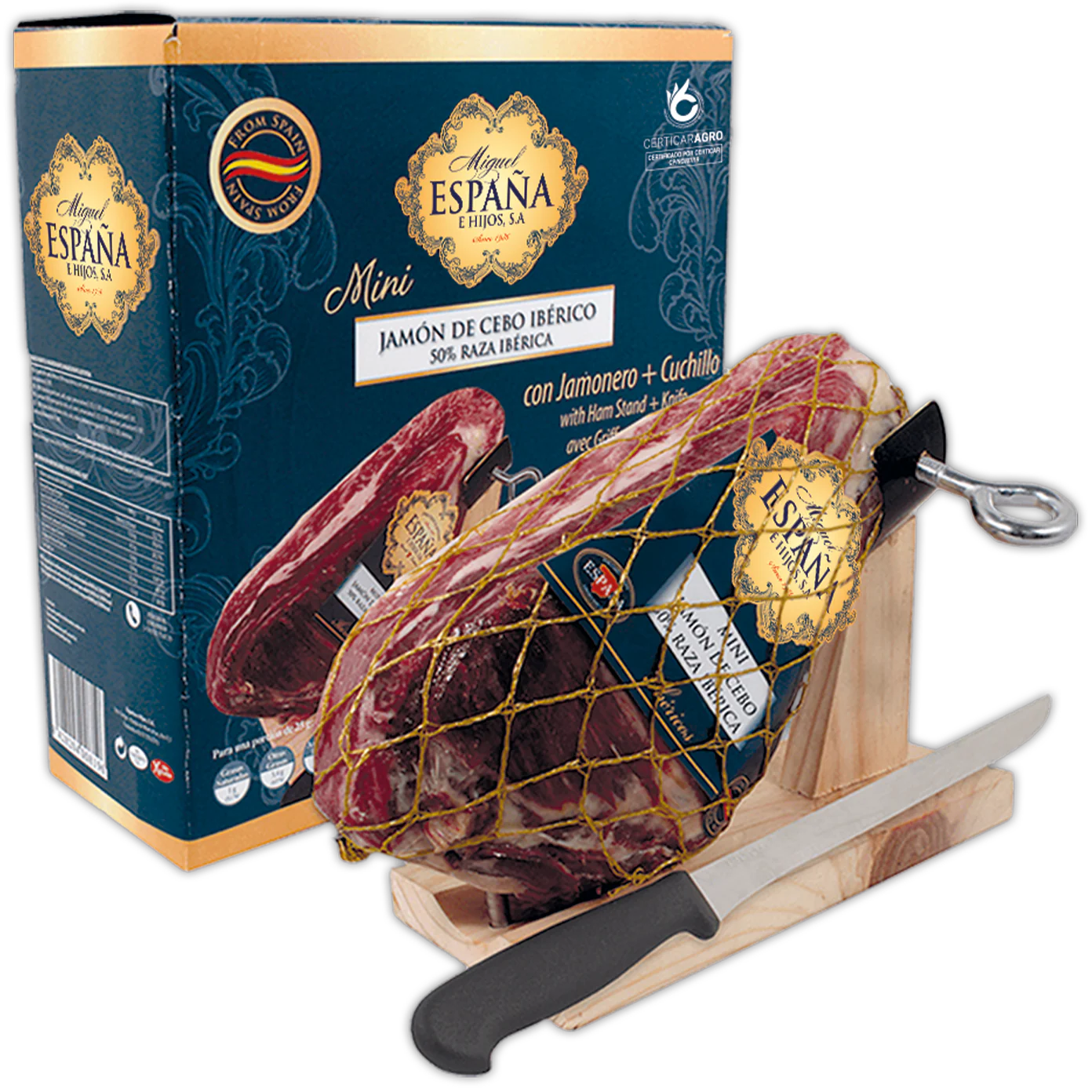 Iberico Mini Jamon Kit (1kg)