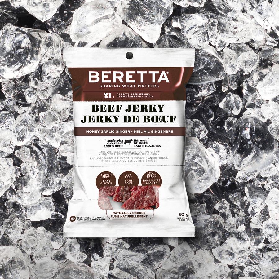 Honey Garlic Ginger Beef Jerky (Beretta Farms)