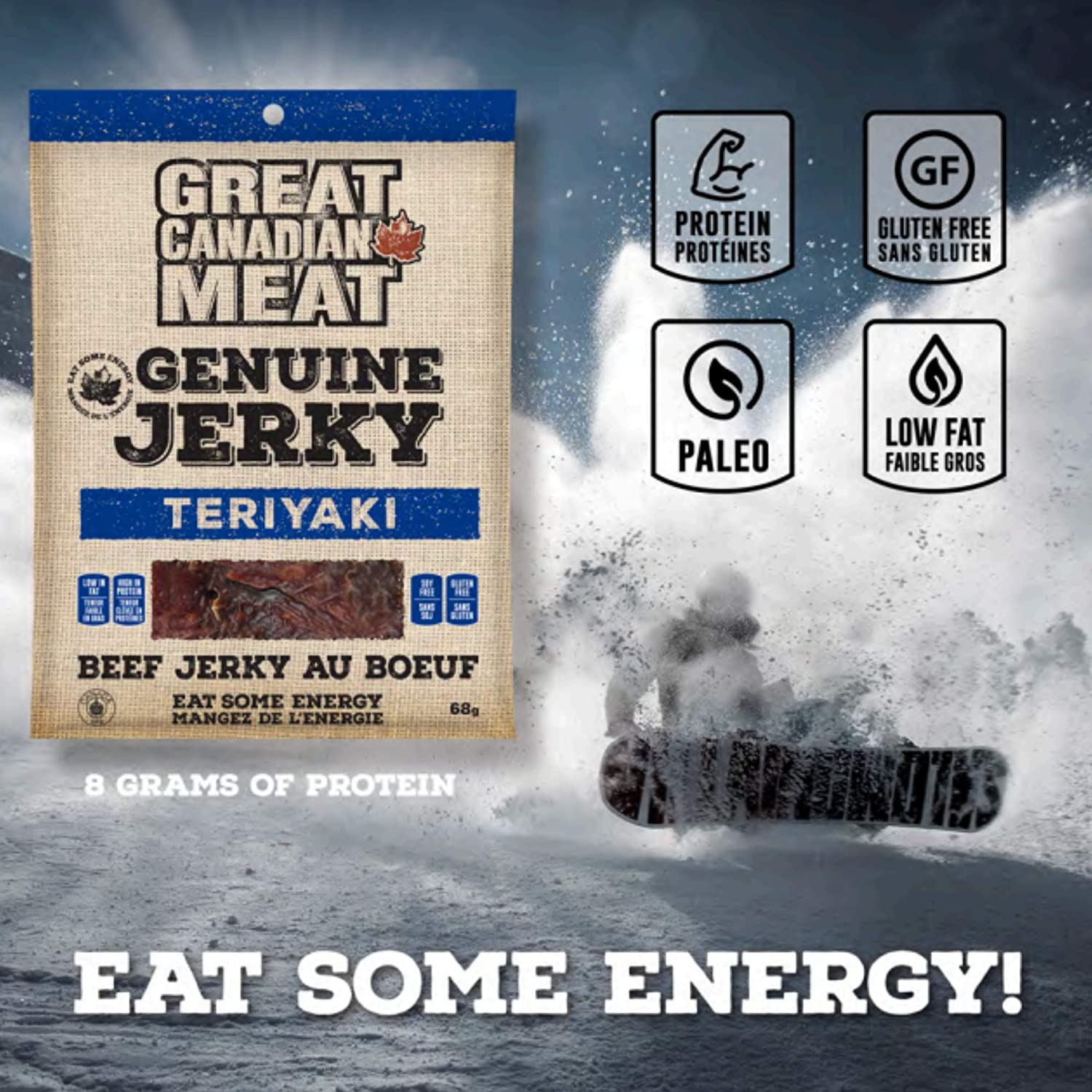 Teriyaki Beef Jerky (Great Canadian Meat)